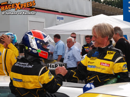 Podium Jan Lammers en Marius Ritskes